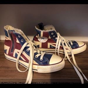 Never worn limited edition Converse